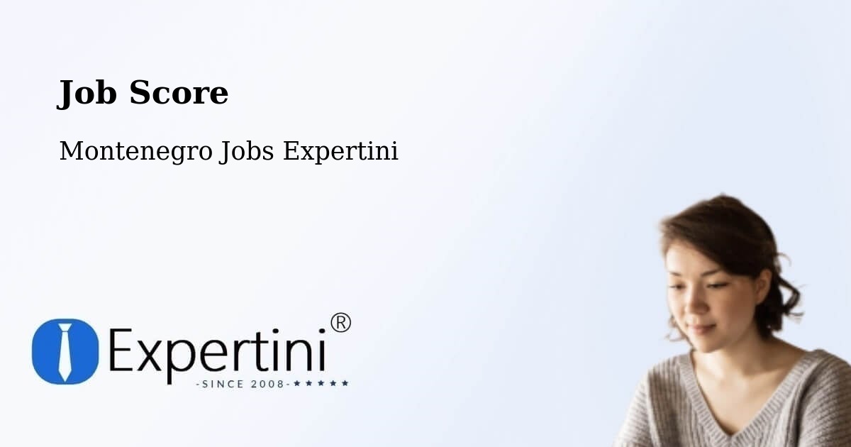 Job Score - Montenegro Jobs Expertini
