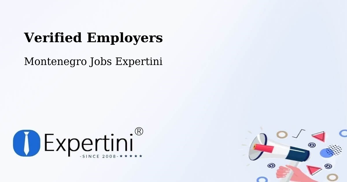 Verified Employers - Montenegro Jobs Expertini