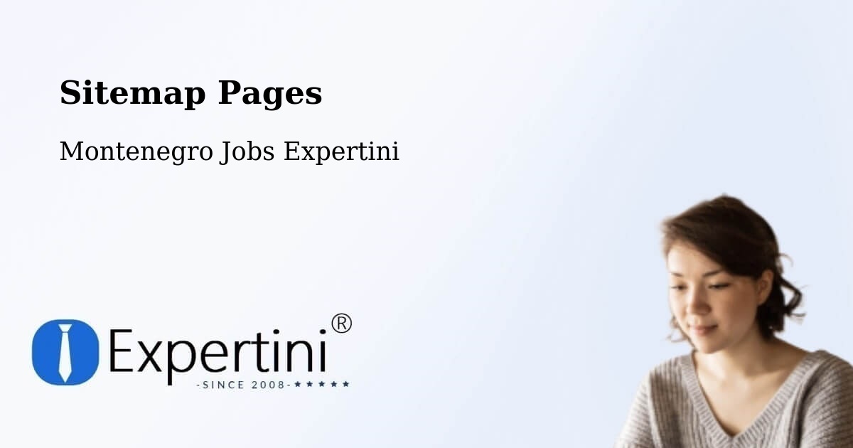 Sitemap Pages across Montenegro - Montenegro Jobs Expertini